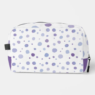Neceser puntos de polka pintados a mano