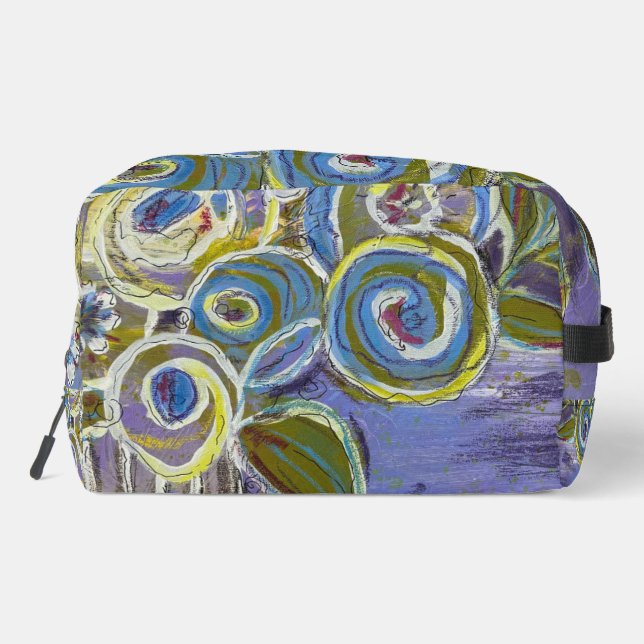 Neceser Purple and Blue by Lydia's Art Sangria (Reverso )