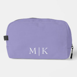 Neceser Purple and White | Modern Monogram
