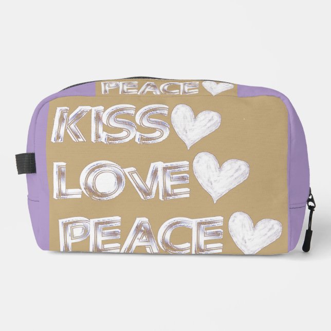 Neceser Purple Toiletry bag  / Trousse de toilette mauve (Anverso)