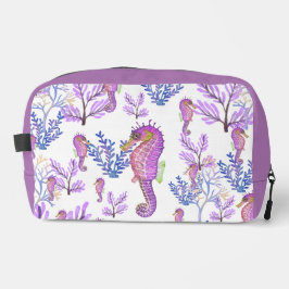 Neceser Púrpura Coral Sealife Beach
