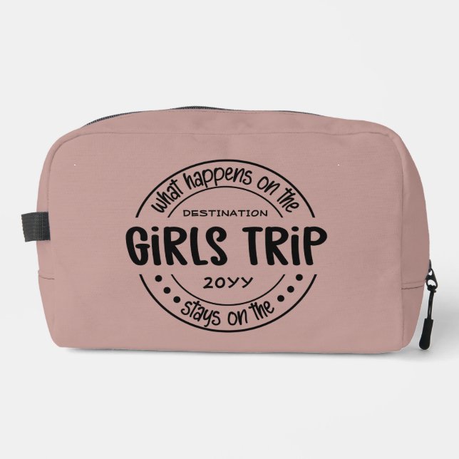 Neceser Qué pasa con los Chicas Trip Chicas Personalizado  (Anverso)