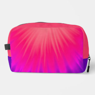 Neceser Rayo de rosa claro y morado