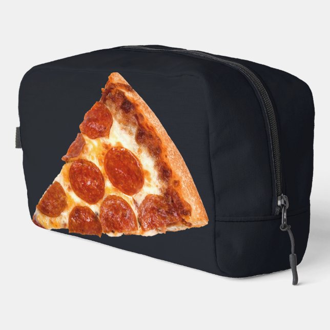 Neceser rebanada de pizza de pepperoni clásica de Slippery (Esquina derecha)