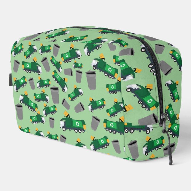 Neceser Reciclando camión de basura de vuelta a Funda de l (Esquina derecha)