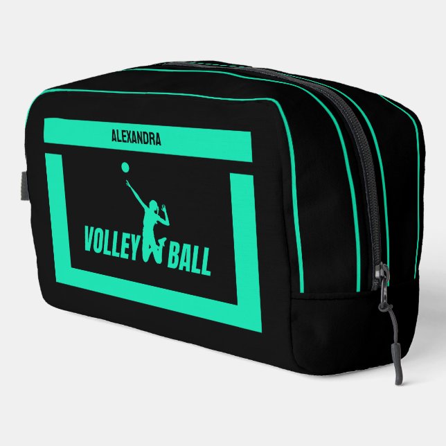 Neceser Regalo de cumpleaños de voleibol, Chica de voleibo (Esquina derecha)