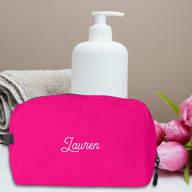 Neceser Regalo personalizado para Bridesmaid Squad | Rosa  (Subido por el creador)