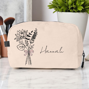 Neceser Regalo Personalizado Para Dama De Honor Floral Dur