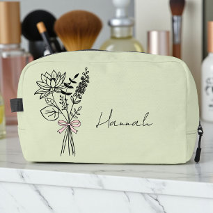 Neceser Regalo Personalizado Para Dama De Honor Floral Sag