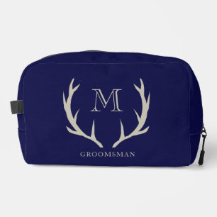 Neceser Regalo Personalizado para Padrinos de Azul Marinho