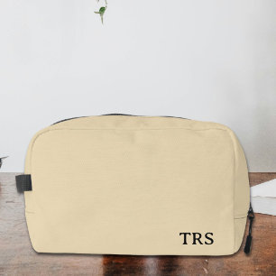 Neceser Regalo Personalizado para Padrinos de Boda Beige