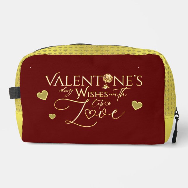 Neceser Regalos del Día de San Valentín Rojo (Anverso)