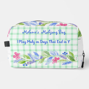 Neceser Reproducir Mahjong Dot Crak Bam Gr Watercolor Flor