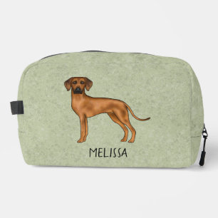 Neceser Rhodesian Ridgeback Perro León Marrón Lindo Con No