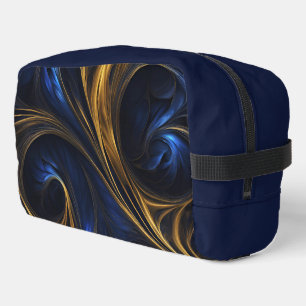 Neceser Royal Blue Gold Resumen Swirl