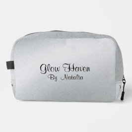 Neceser Salón de belleza plateado del glamur