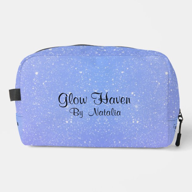 Neceser Salón de belleza purpurina Ombre (Anverso)