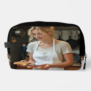 Neceser Sándwich de mantequilla de maní y gelatina persona