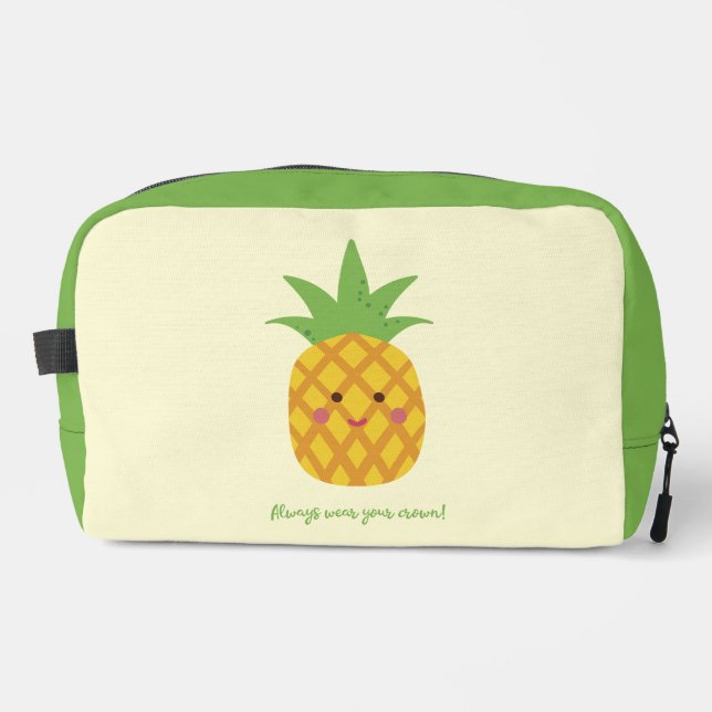 Neceser Siempre Usa Tu Corona Pineapple (Anverso)