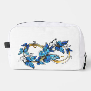Neceser Símbolo infinito de mariposas Morpho azules