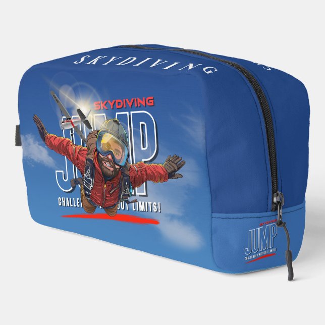 Neceser  Skydiving-Feel Freedom Above the Clouds | Men (Esquina derecha)
