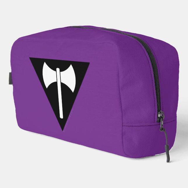 Neceser SlipperyJoe bandera del orgullo lesbiano poderoso  (Esquina derecha)