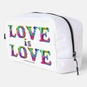 Neceser SlipperyJoe el amor es amor goteando derretido din