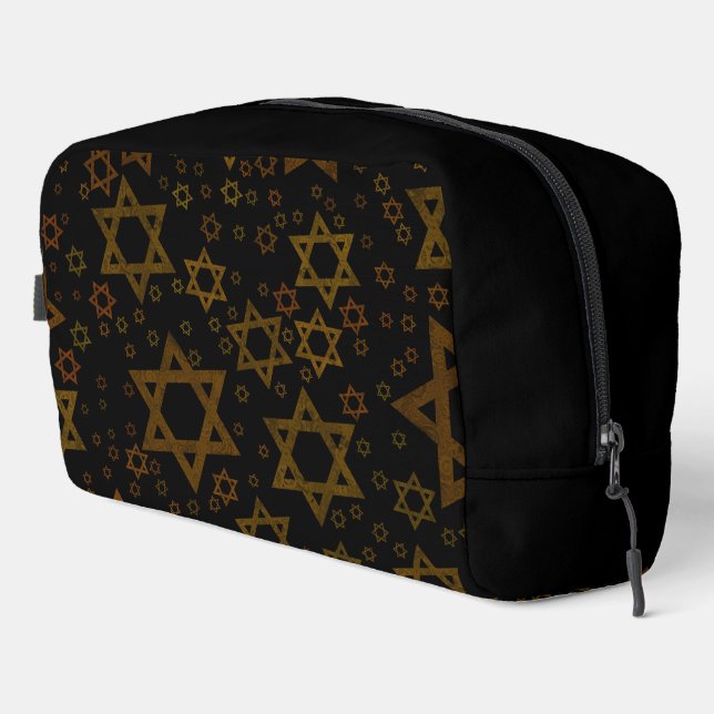 Neceser SlipperyJoe's Hanukkah Star David artístico  (Esquina derecha)