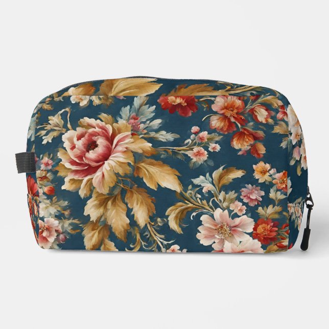 Neceser Sofisticado diseño floral italiano hermoso (Anverso)