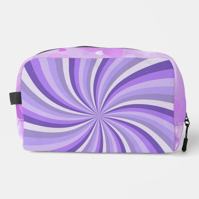 NECESER SOMBRAS DE PURPLE STARBURST SWIRLS (Anverso)