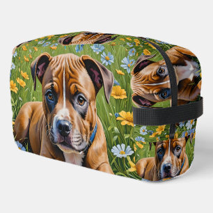Neceser Springtime Staffordshire Bull Terrier Puppy,