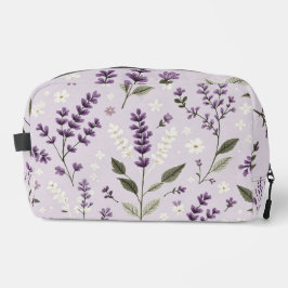 Neceser Susurros de lavanda - Artículos de aseo con bordad