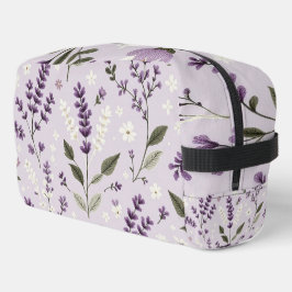 Neceser Susurros de lavanda - Artículos de aseo con bordad