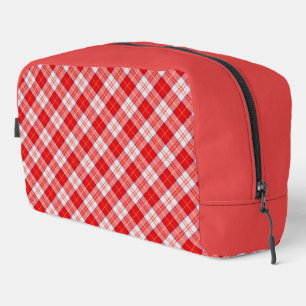 Neceser Tartan Escocés de Cuadros Clan Rojo Menzies