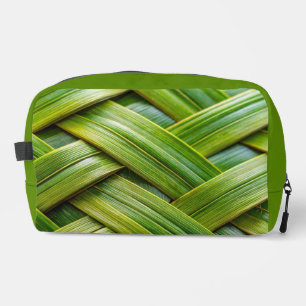 Neceser Tejido de bambú fresco verde