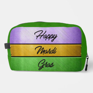 Neceser Tema atrevido de SlipperyJoe's Mardi Gras púrpura