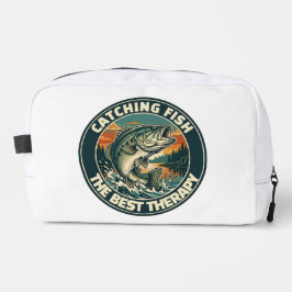 Neceser Terapia de Pesca de Lubina Vintage Insignia Retro