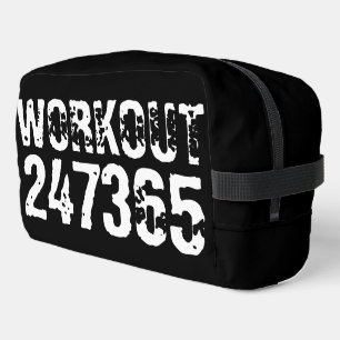 Neceser Texto grabado y desgastado Workout 247365 white