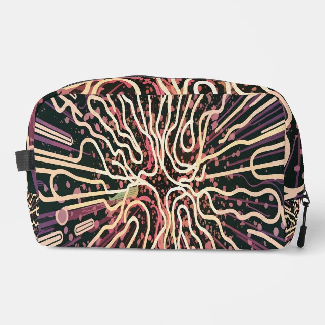 Neceser Textura a rayas (Anverso)