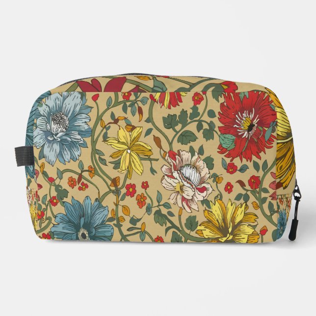 Neceser Textura de las flores (Anverso)