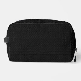 Neceser Textura Micro Tech de Carbono Negro Sigiloso y Ele