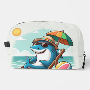 Neceser Tiburón personalizado en la playa
