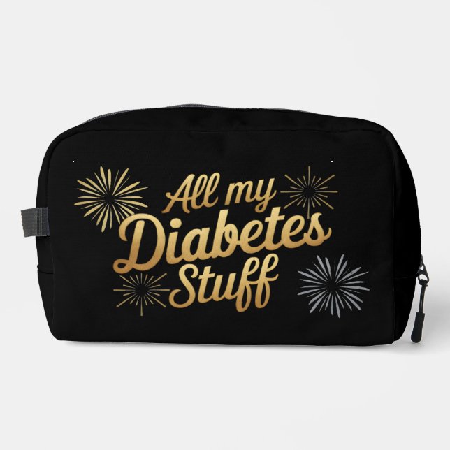 Neceser Todas mis cosas de diabetes (Anverso)