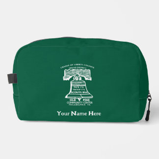 Neceser Toiletry Bag - Forest Green (Personalized)