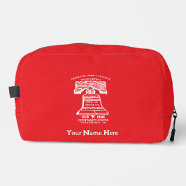 Neceser Toiletry Bag - Red (Personalized)
