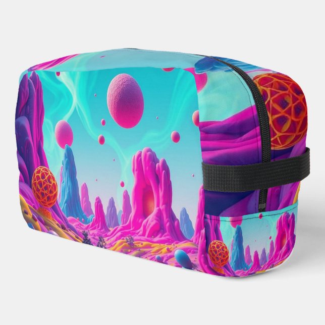 Neceser  Traumplanet der Farben – Jenseits der Realität (Esquina izquierda)