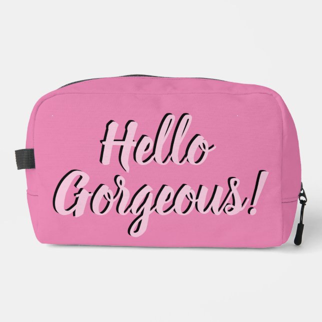 Neceser Trendy Hello Gorgeous Girly Pink (Anverso)