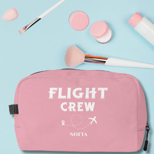 Neceser Tripulación de Vuelo Rosa y Blanca Boda de Soltera