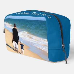 Neceser Tu foto favorita con texto y colores Personalizado