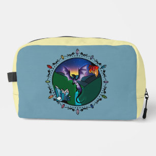 Neceser Twilight Magical Crystal Elegant Amethyst Dragon